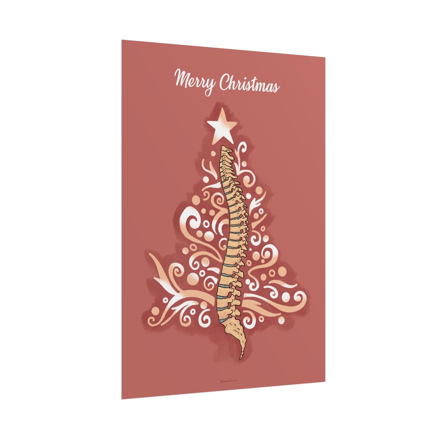Christmas Chiropractor Poster - DC Maike Perello