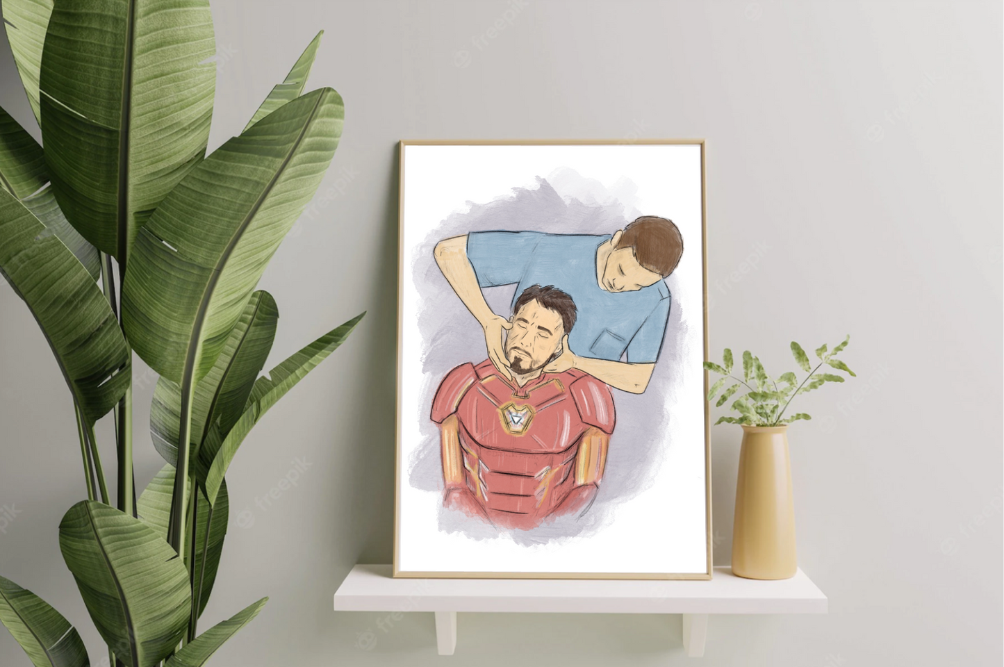 Tony Stark Chiropractic Adjustment Poster, Chiropractic Office Decor, Chiropractic Gift