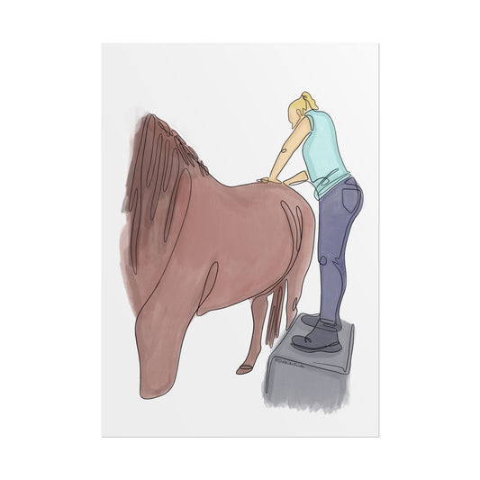 Animal Chiropractic Line Art - DC Maike Perello