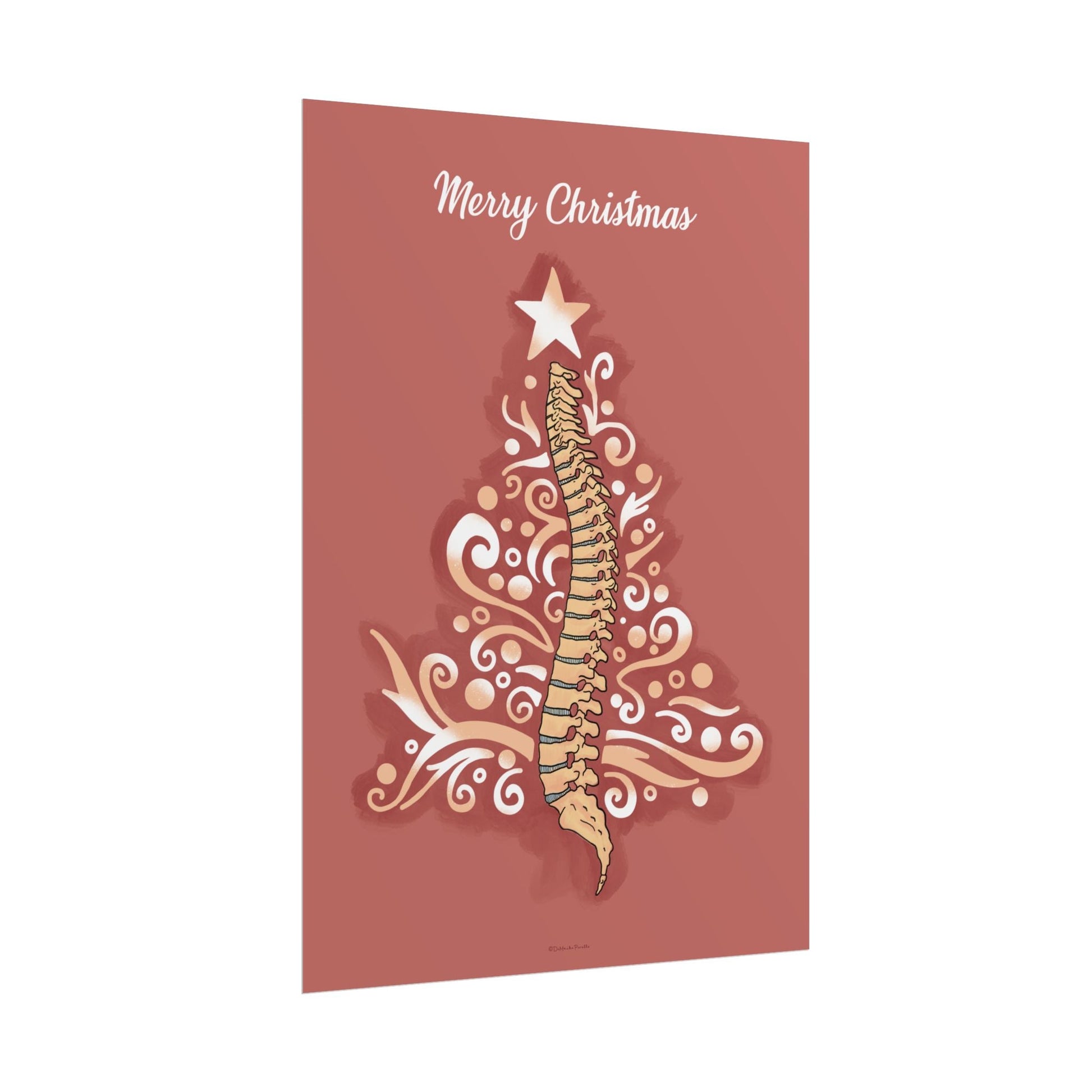 Christmas Chiropractor Poster - DC Maike Perello