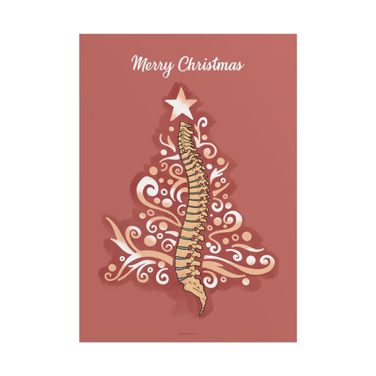 Christmas Chiropractor Poster - DC Maike Perello