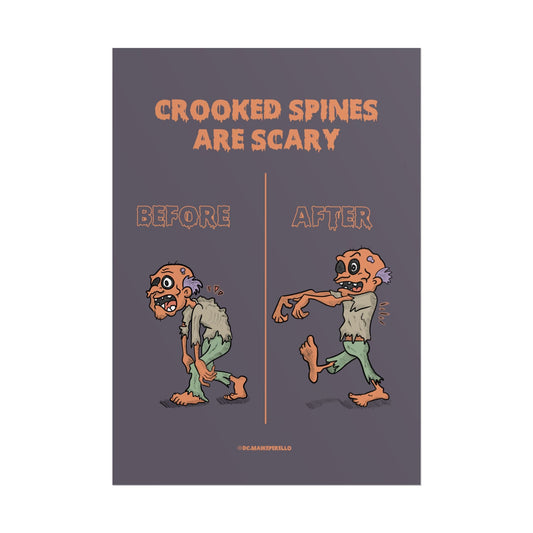 Halloween Chiropractic Poster (2) - DC Maike Perello