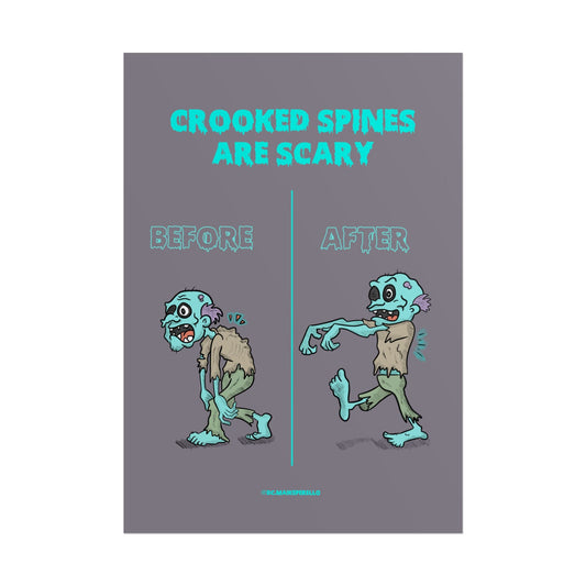 Halloween Chiropractic Poster - DC Maike Perello